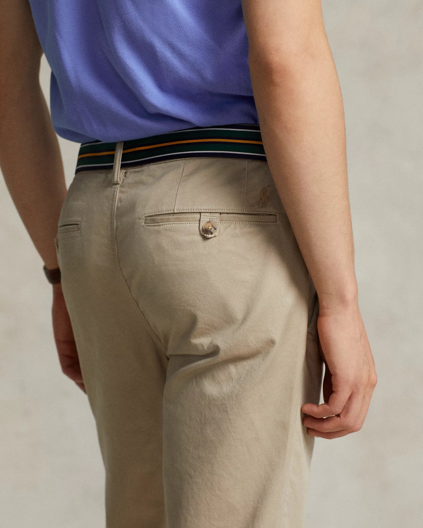 PANTALÓN CHINO SLIM FIT STRETCH BEIGE