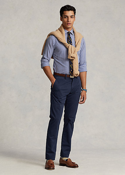 PANTALÓN CHINO SLIM FIT STRETCH NAVY