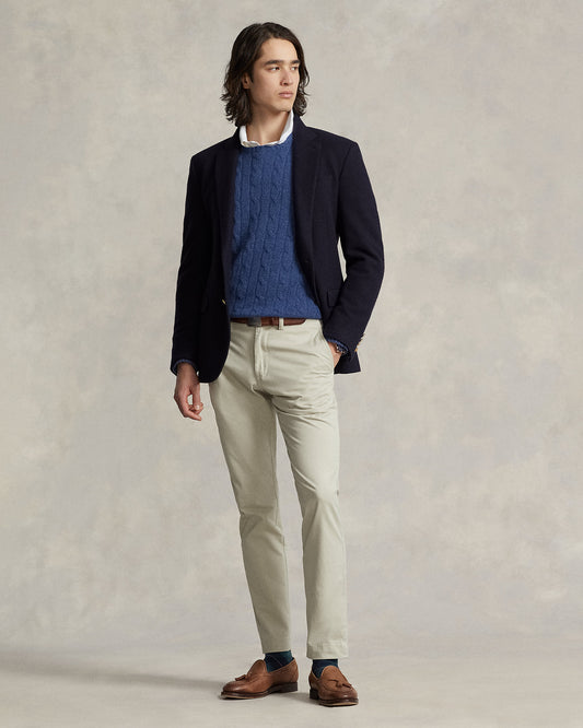 PANTALON CHINO STRETCH SLIM FIT SAND
