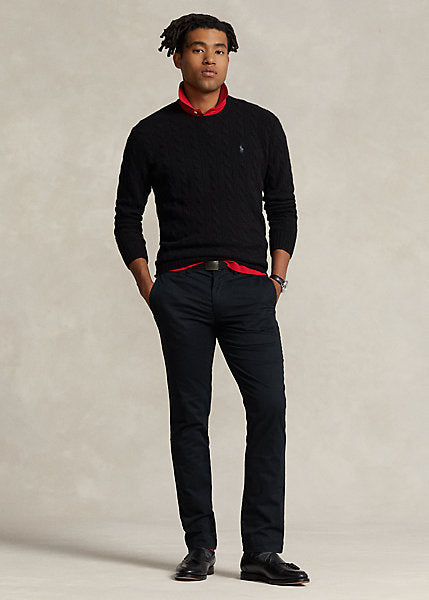 PANTALÓN CHINO SLIM FIT STRETCH NEGRO