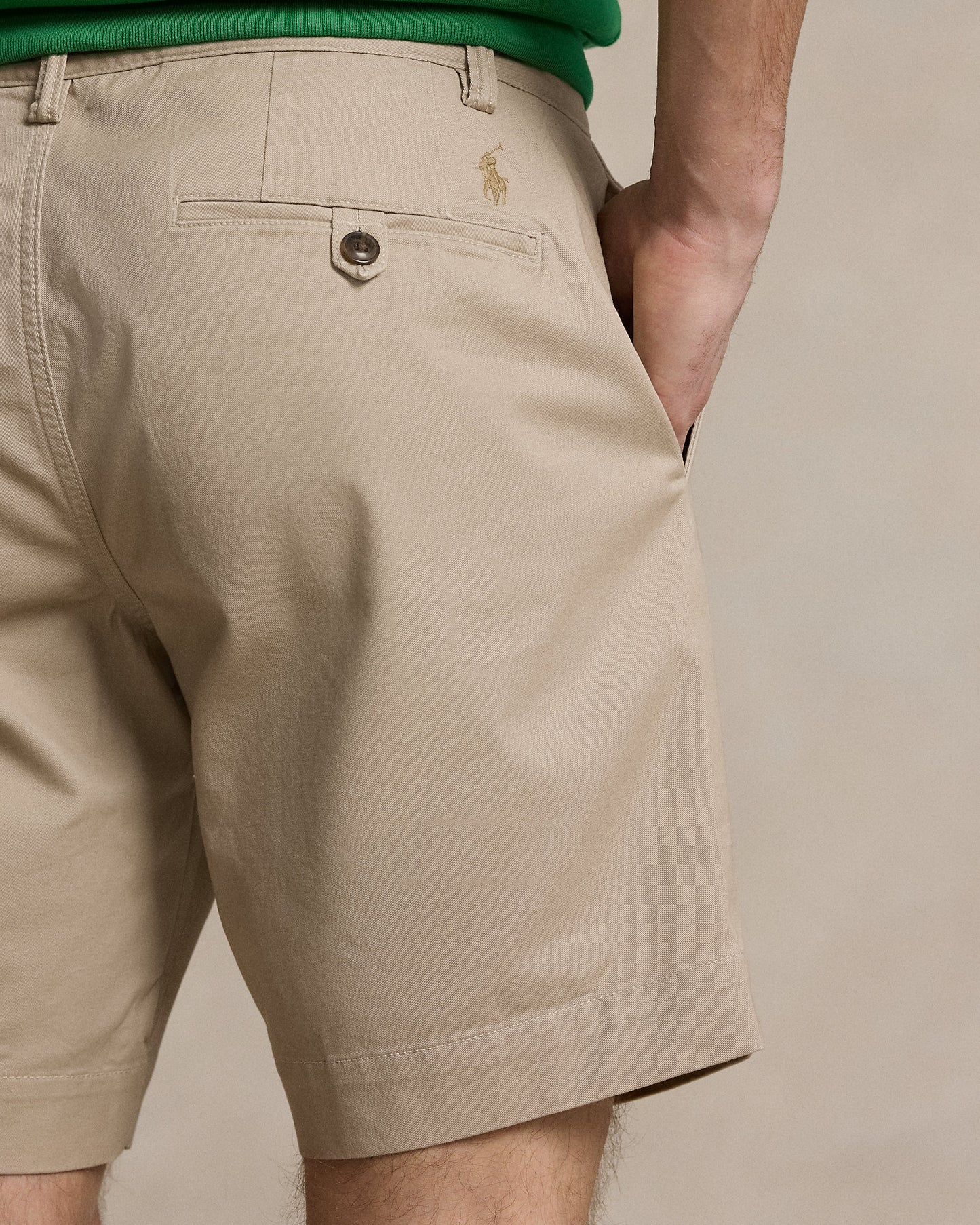 PANTALON CORTO CHINO STRETCH STRAIGHT FIT NAVY