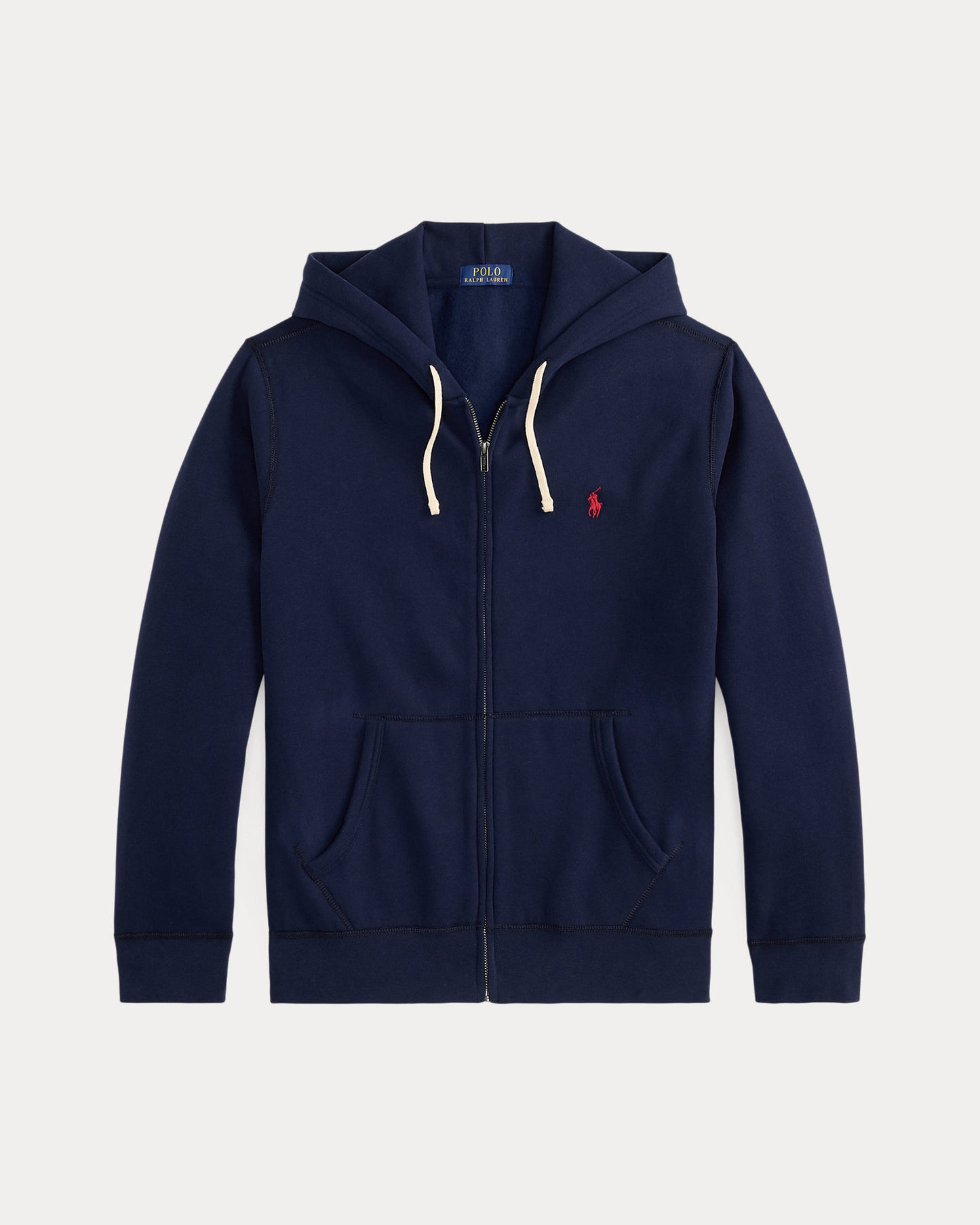 SUDADERA RL CON CAPUCHA Y CIERRE CRUISE NAVY