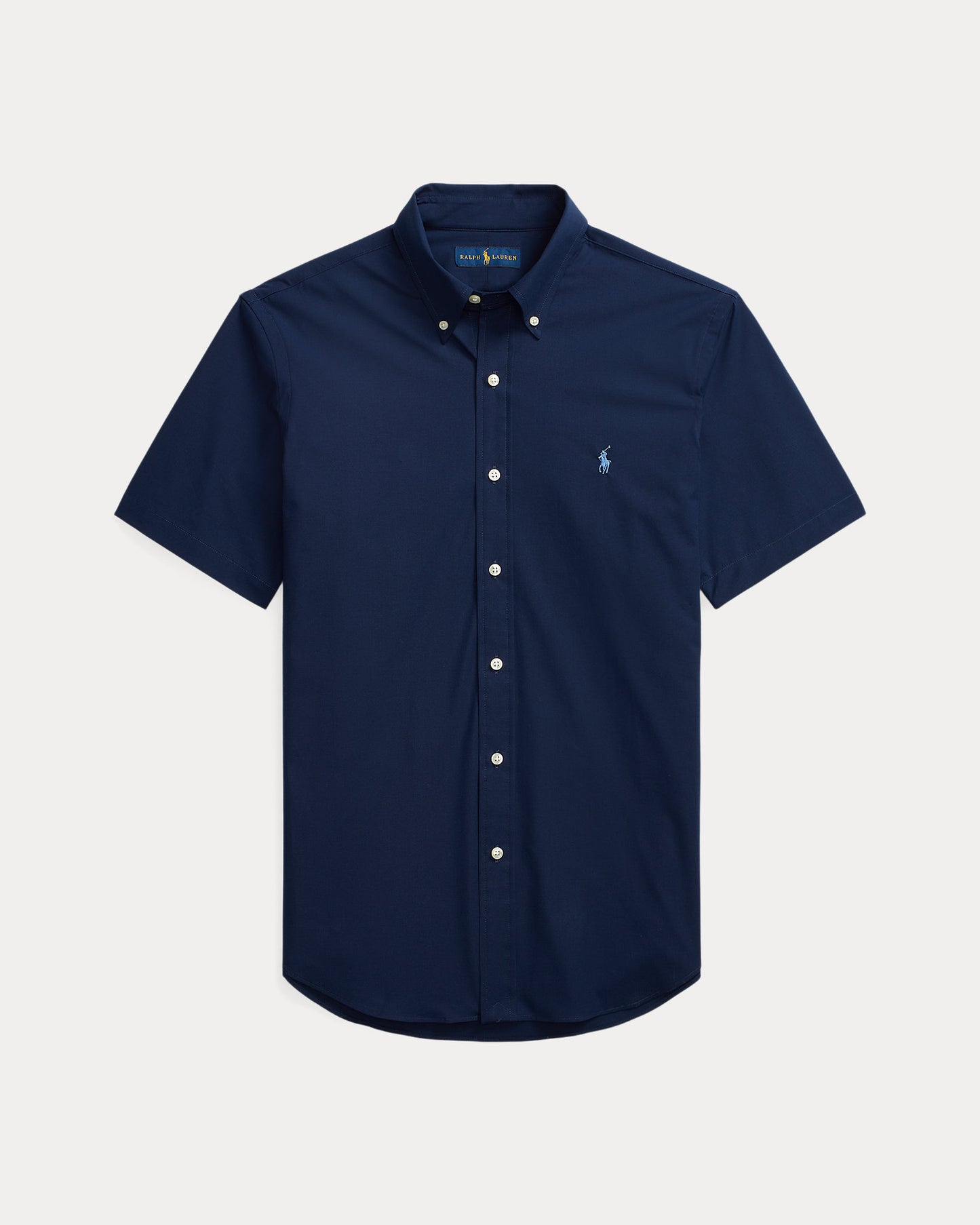 CAMISA CUSTOM FIT M/C EN POPELINA ELASTICA