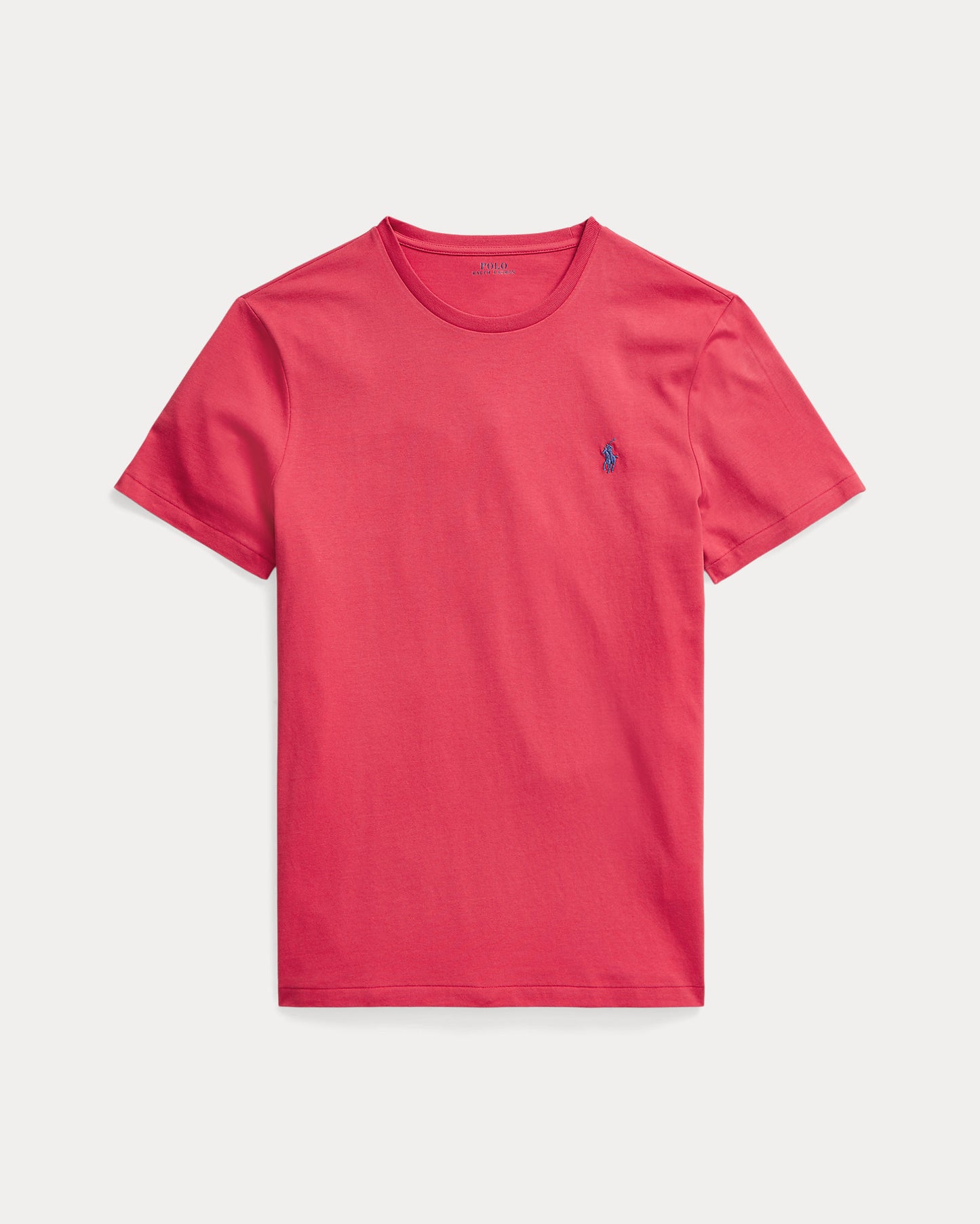 CAMISETA CUSTOM SLIM FIT ALGODON DE PUNTO SUNRISE RED