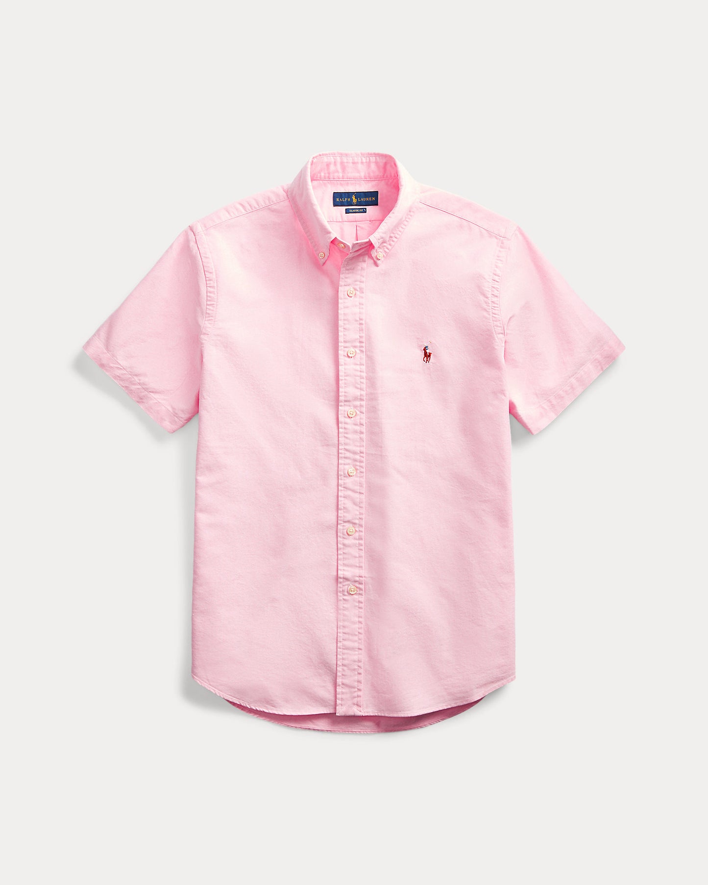 CAMISA CUSTOM FIT EN OXFORD NEW ROSE
