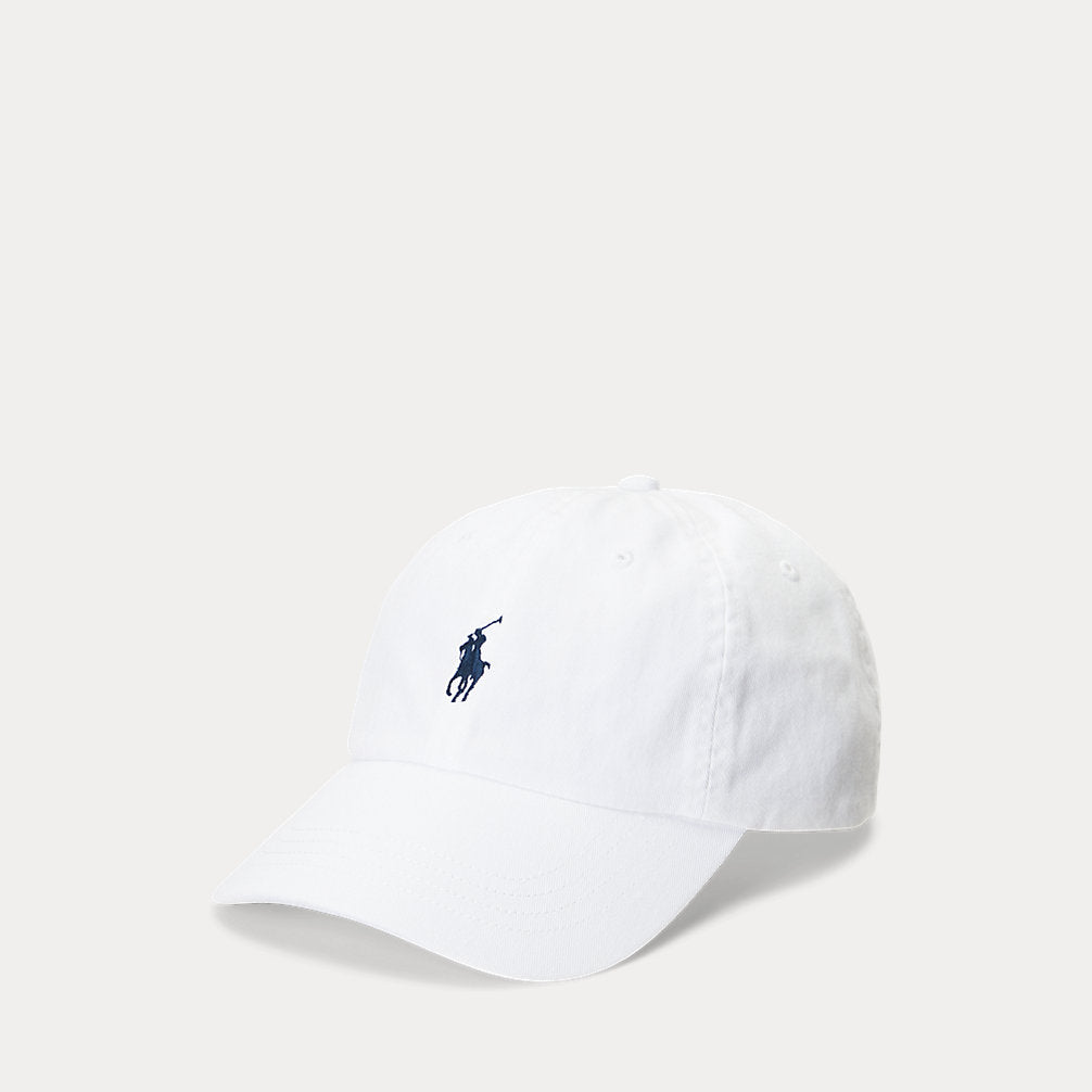 GORRA DE TELA DE CHINO DE ALGODON WHITE