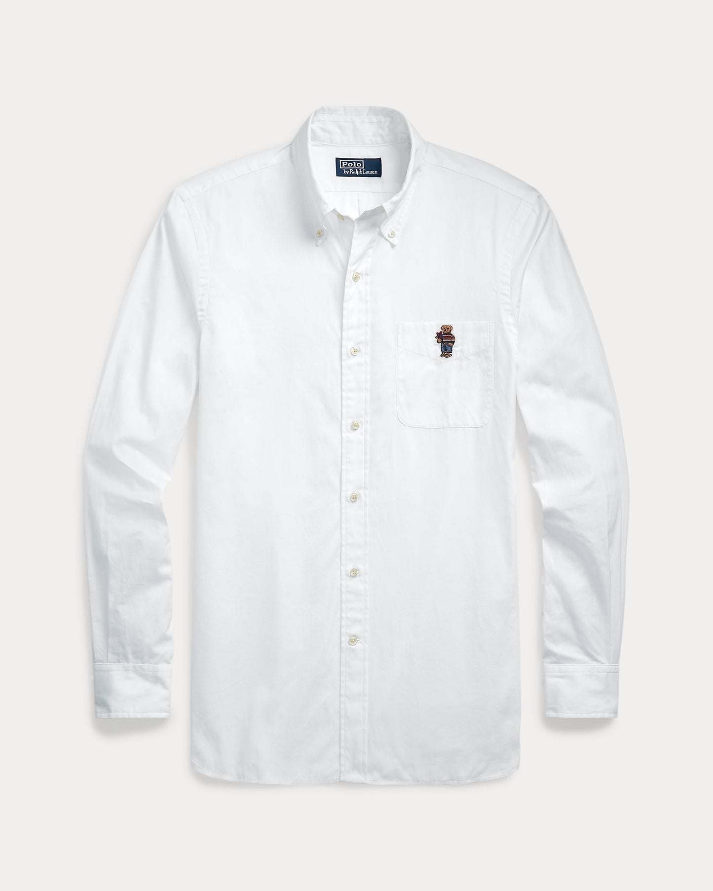 CAMISA CUSTOM FIT EN POPELINA POLO BEAR