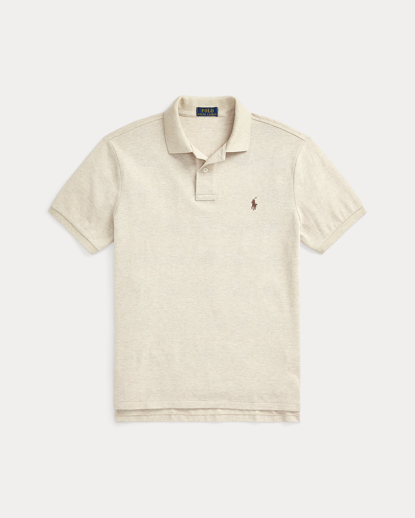 POLO DE PIQUE CUSTOM SLIM EXPEDITION DUNE