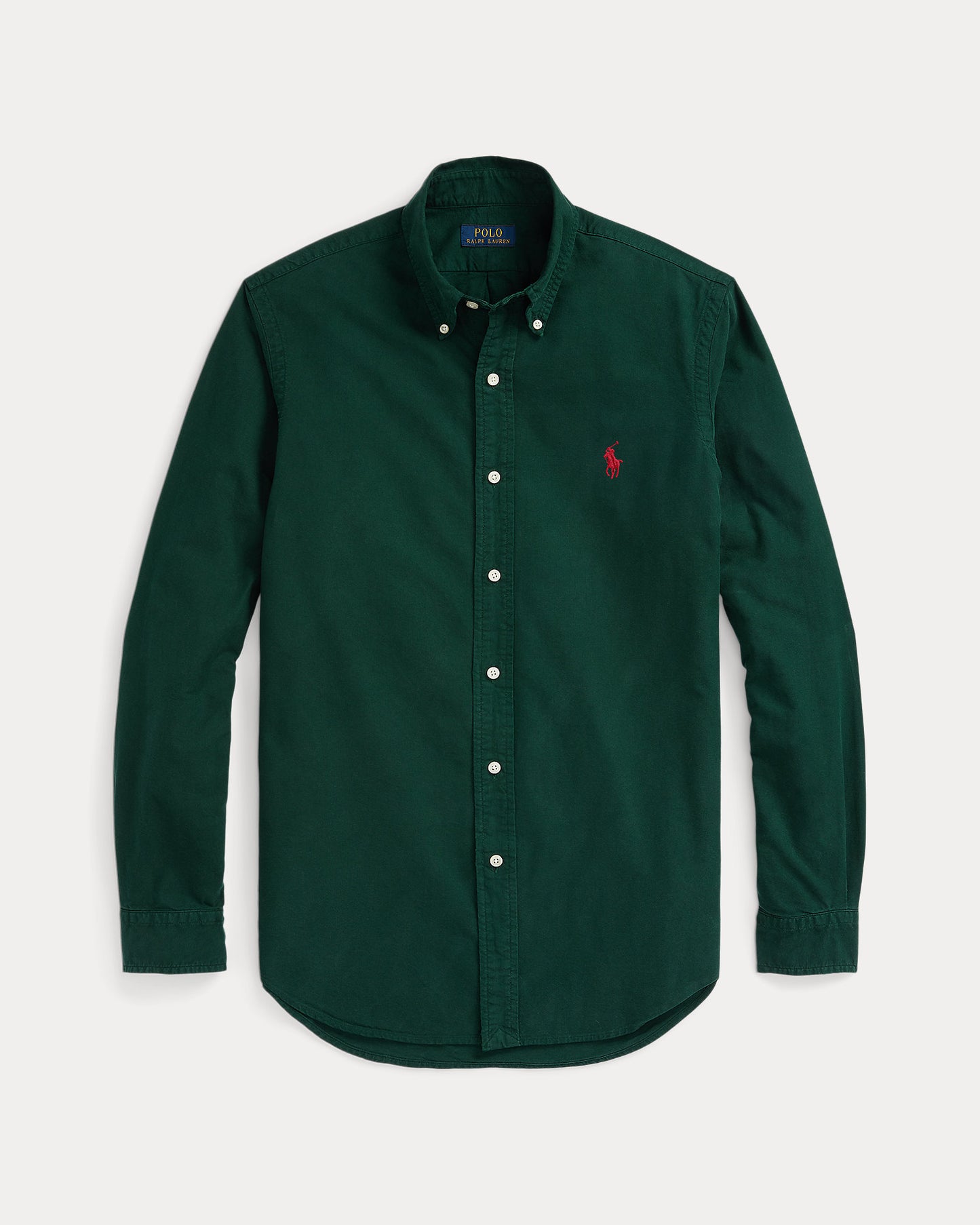 CAMISA CUSTOM FIT GD OXFORD MOSS AGATE