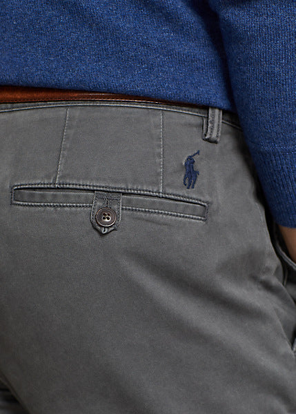 PANTALÓN CHINO SLIM FIT STRETCH GRIS