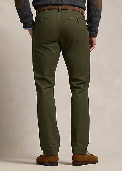 PANTALÓN CHINO SLIM FIT STRETCH VERDE