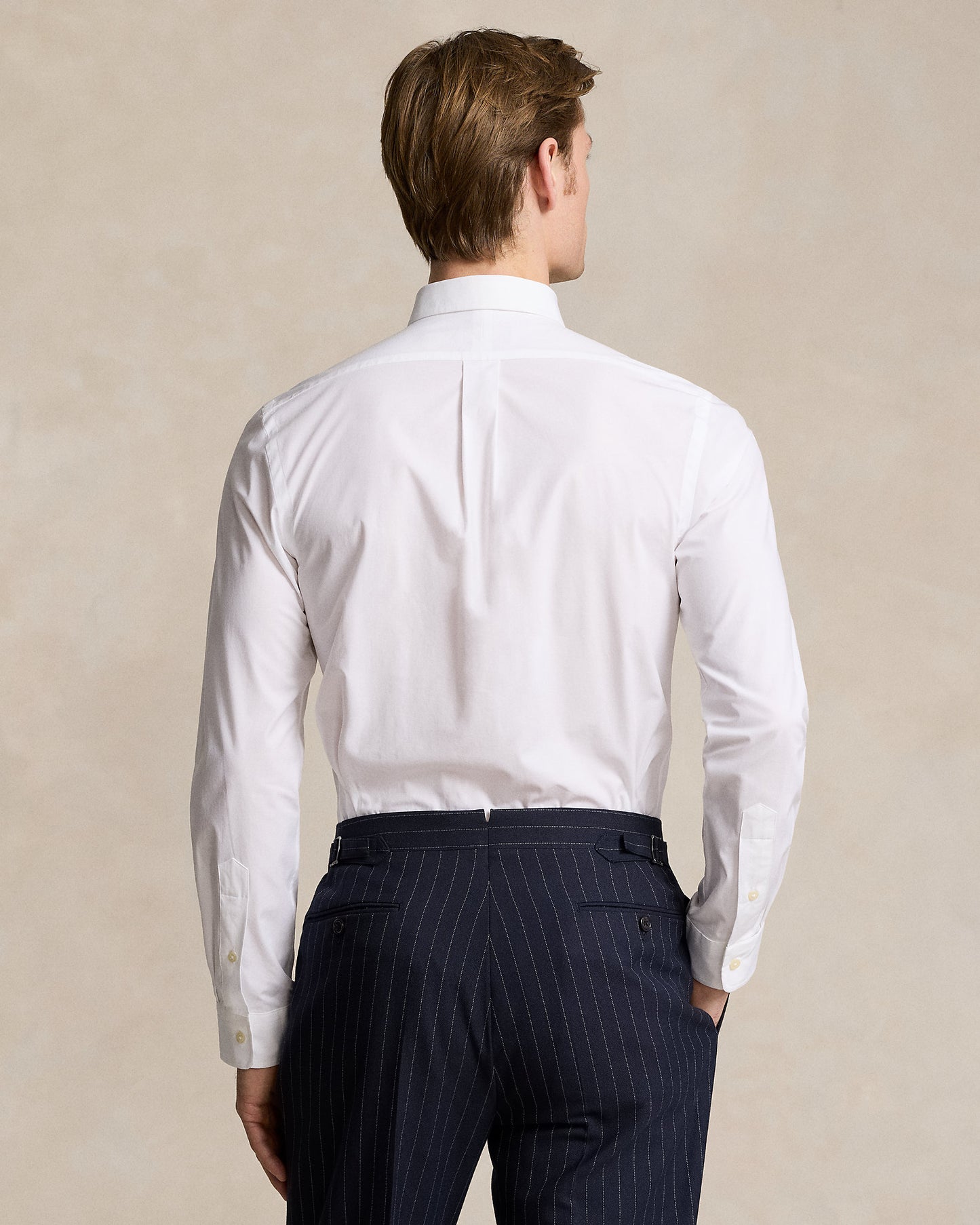 CAMISA SLIM FIT EN POPELINA STRETCH WHITE