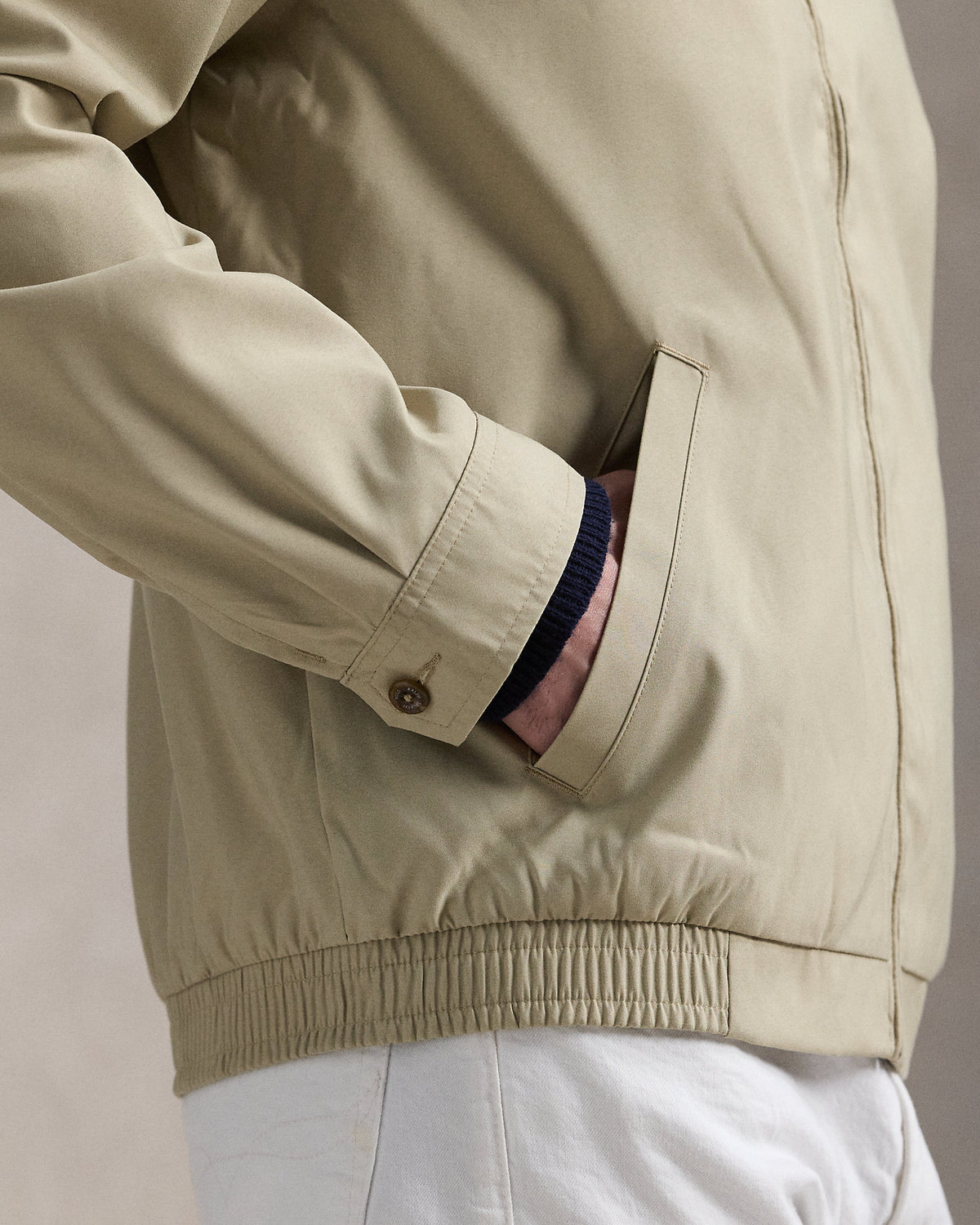 CHAQUETA DE DOBLE FUELLE RALPH LAUREN KHAKI
