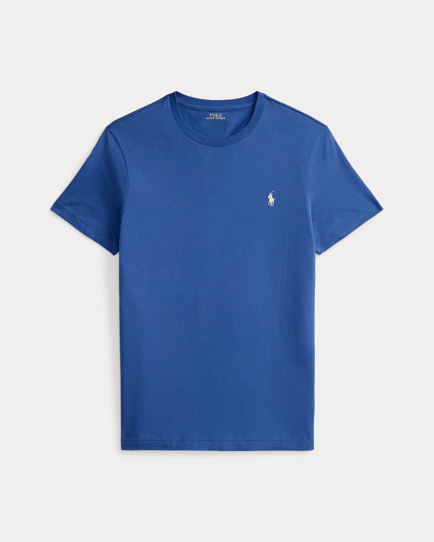 CAMISETA CUSTOM SLIM FIT ALGODON DE PUNTO DUSTY AZURE