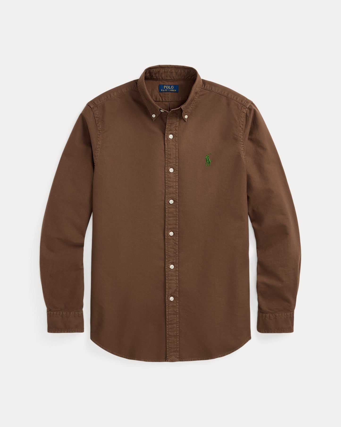 CAMISA CUSTOM FIT GD OXFORD CHOCOLATE MOUSSE