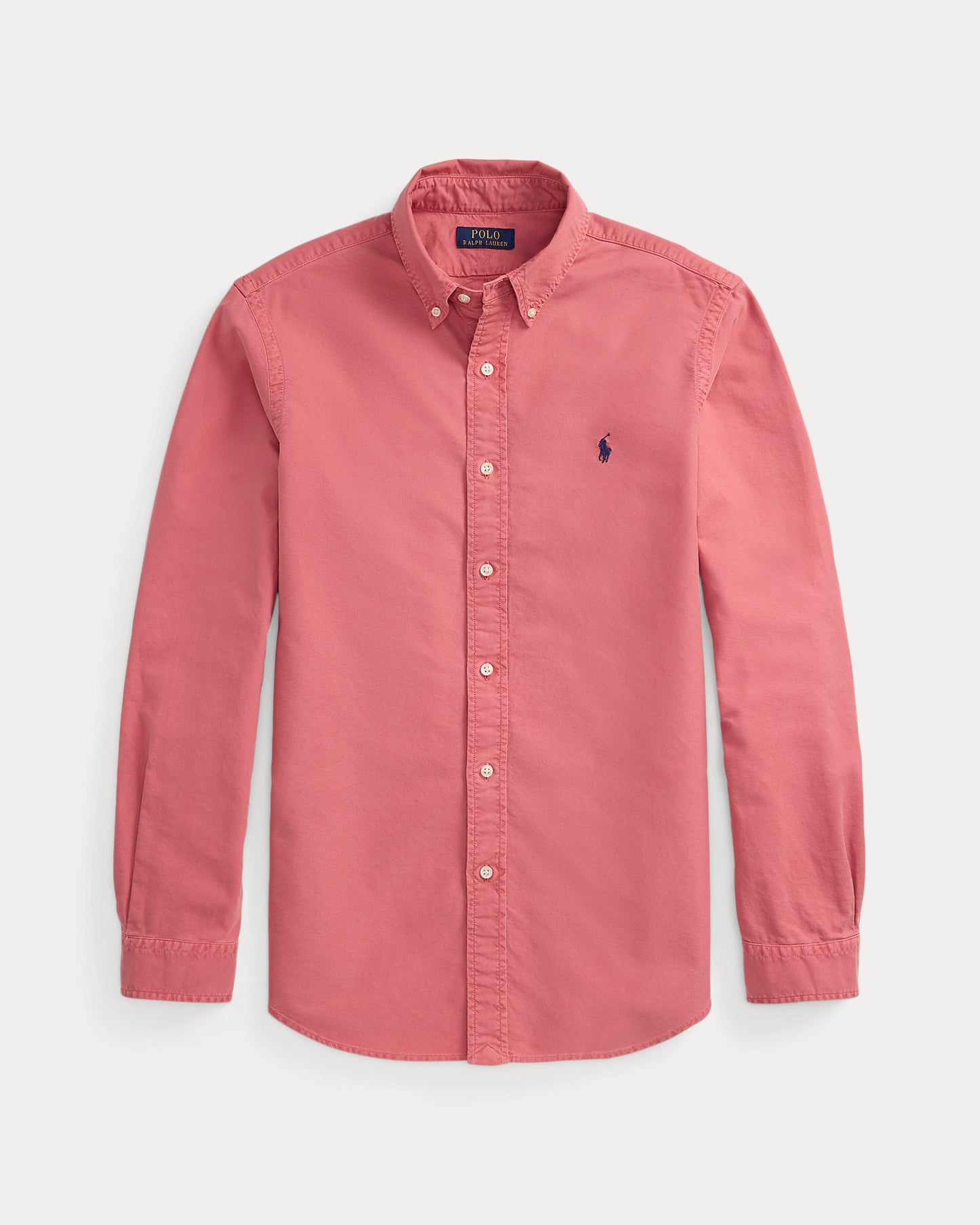 CAMISA OXFORD TEÑIDO EN PRENDA CUSTOM FIT ADIRONDACK BERRY
