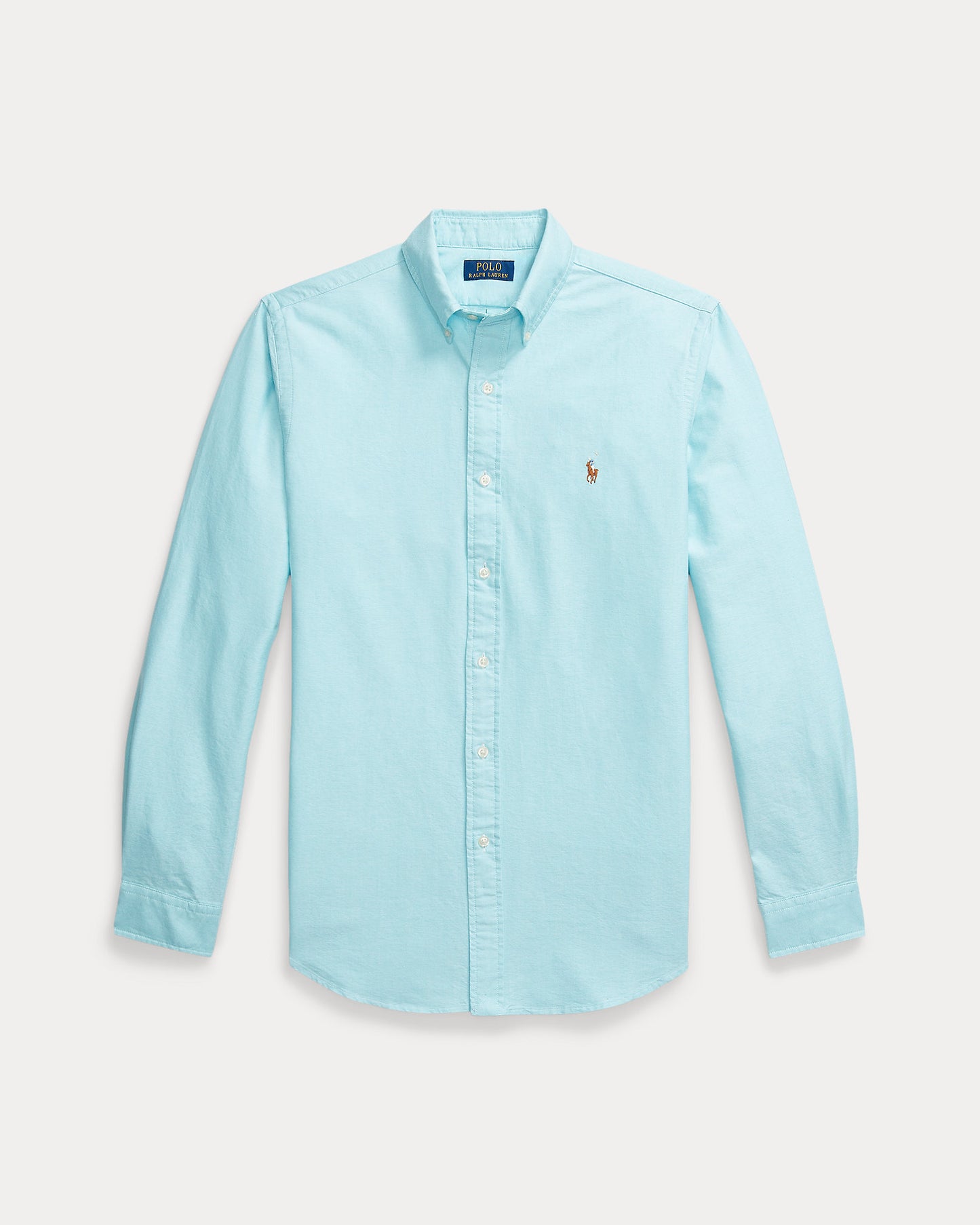 LA ICONICA CAMISA OXFORD CUSTOM FIT AEGEAN BLUE