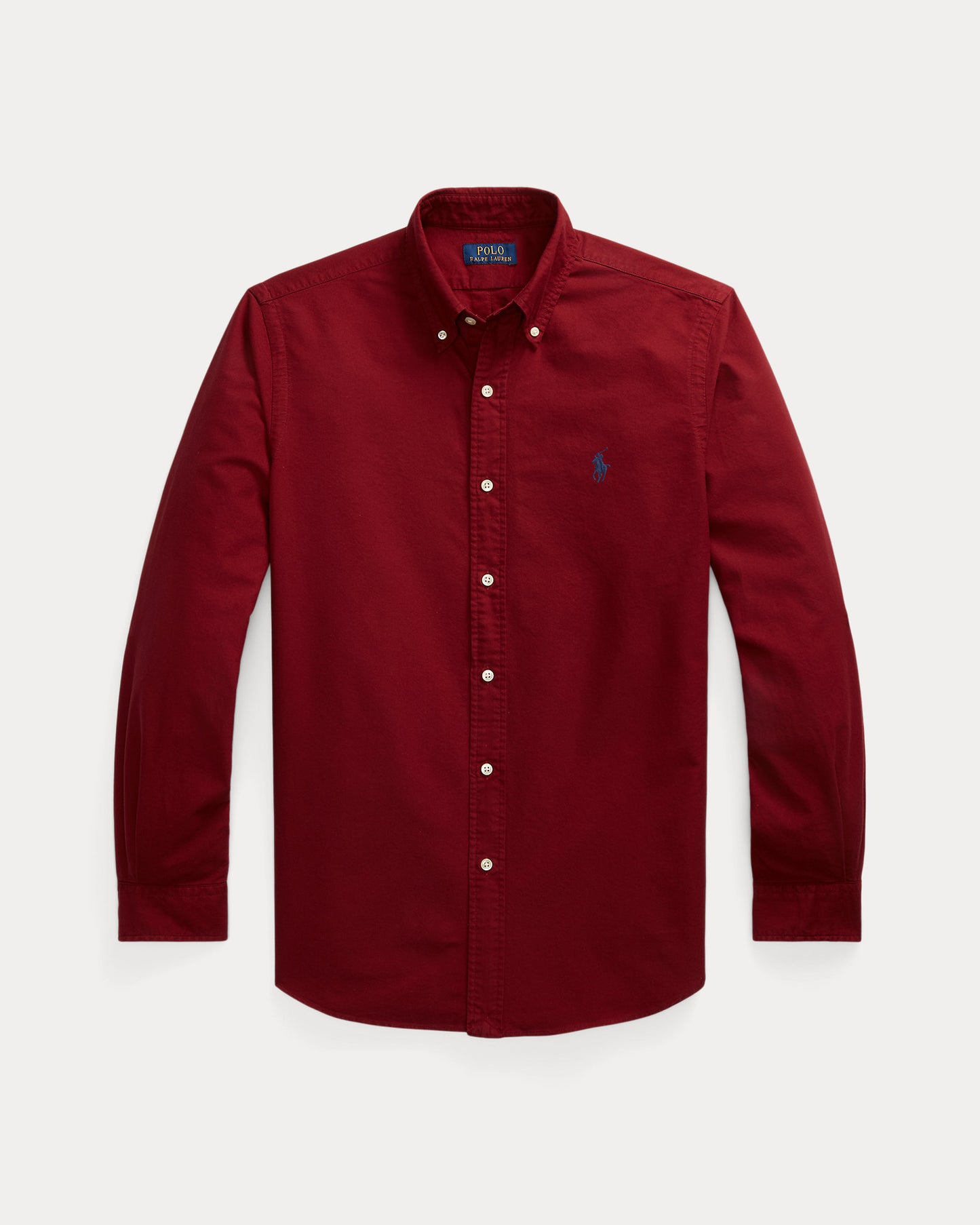 CAMISA CUSTOM FIT GD OXFORD RED CARPET