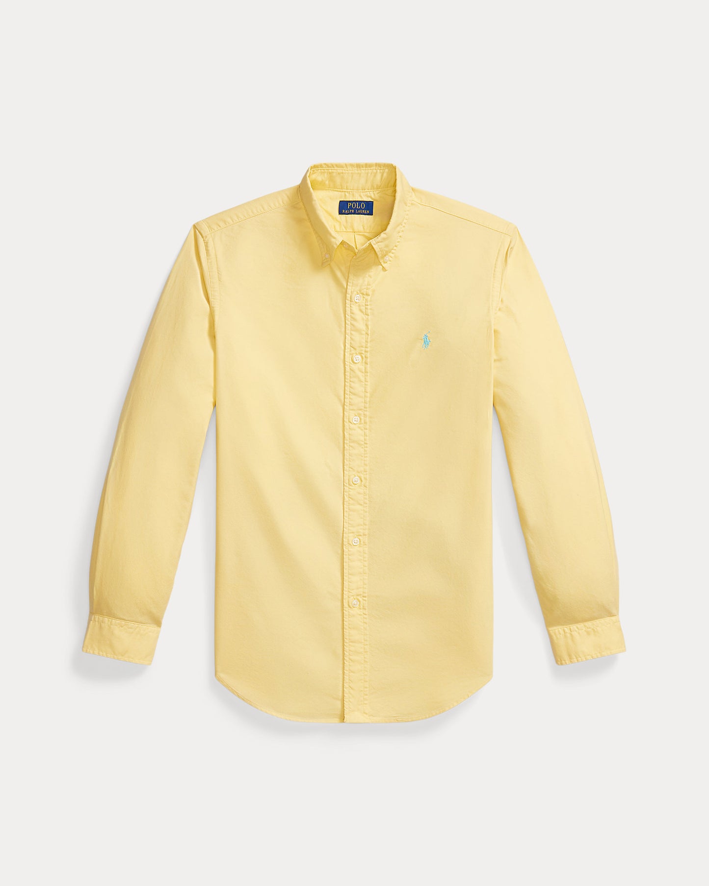 CAMISA OXFORD TEÑIDA CUSTOM FIT CORN YELLOW