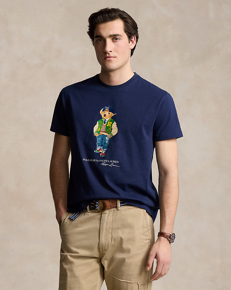 CAMISETA CLASSIC FIT POLO BEAR NAVY