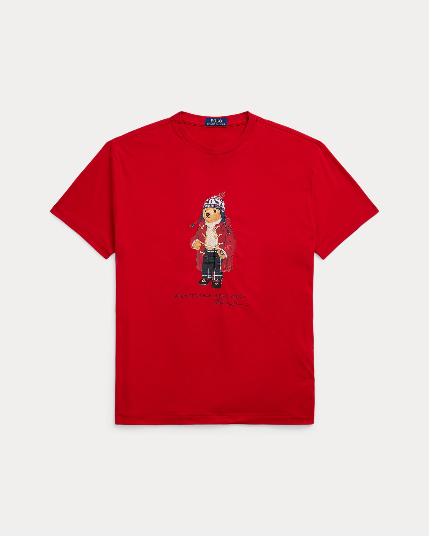 CAMISETA CLASSIC FIT CON POLO BEAR RL RED