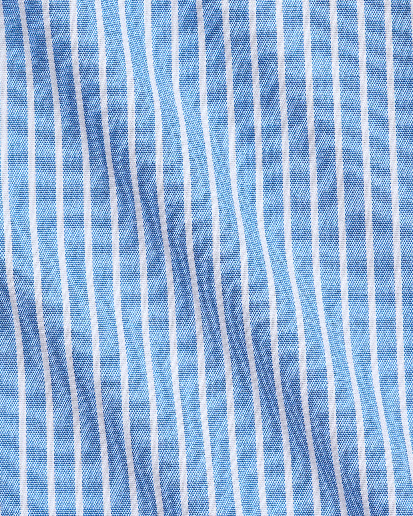 CAMISA CUSTOM FIT DE POPELINA STRETCH BLUE WHITE