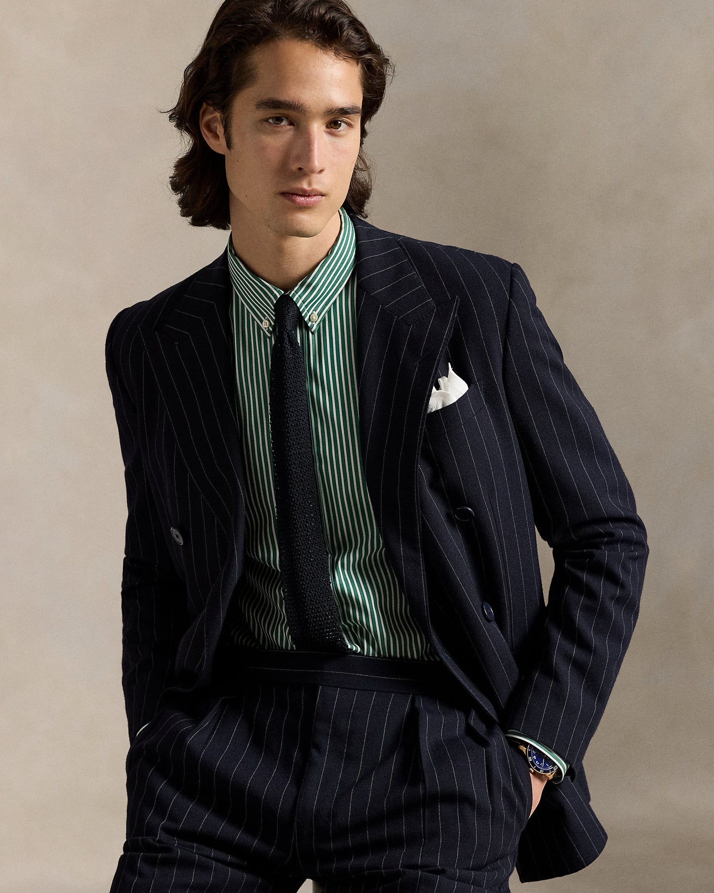 CAMISA CUSTOM FIT DE POPELINA ELASTICA