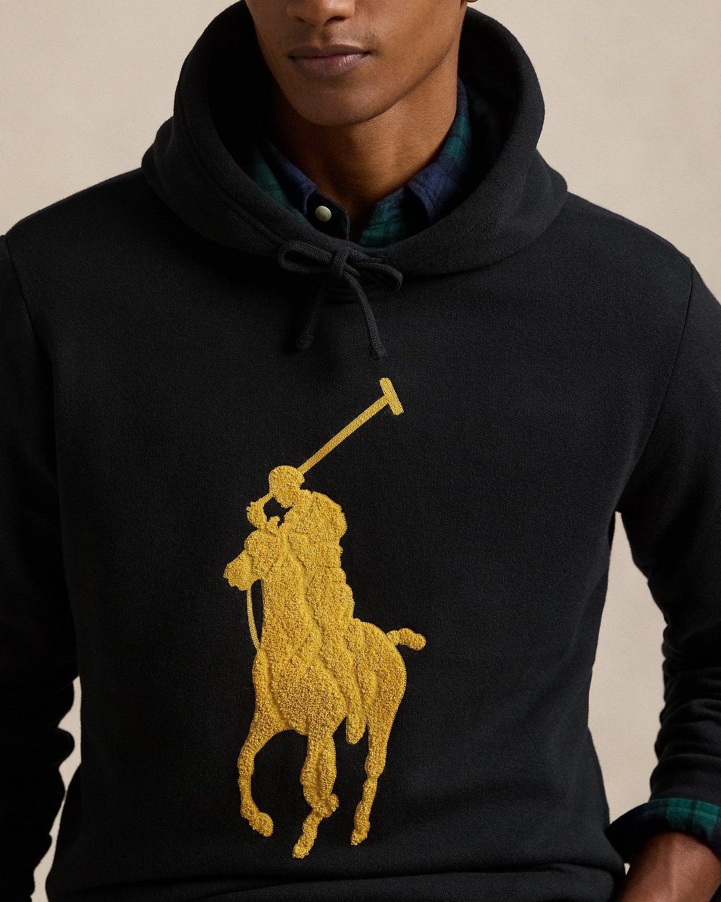 SUDADERA DE FELPA RL CON BIG PONY