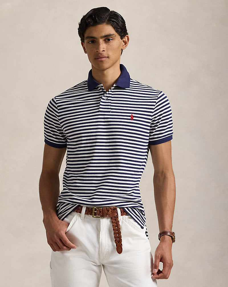POLO DE PIQUE CUSTOM SLIM DECKWASH NAVY