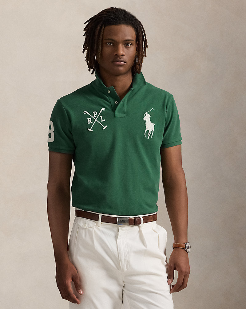 POLO DE PIQUE CUSTOM SLIM FIT CON BIG PONY
