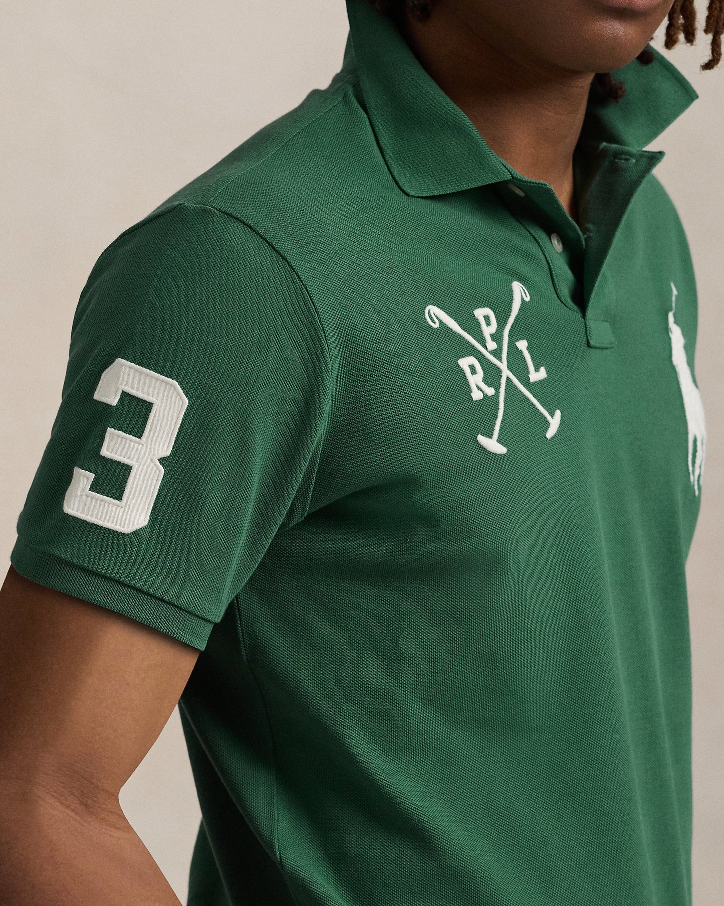 POLO DE PIQUE CUSTOM SLIM FIT CON BIG PONY