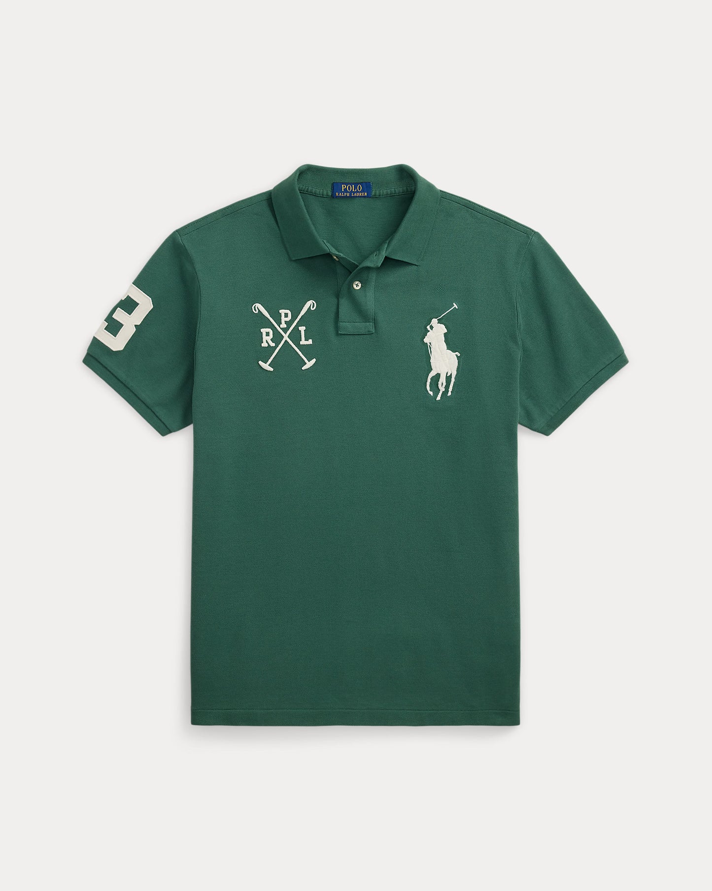 POLO DE PIQUE CUSTOM SLIM FIT CON BIG PONY