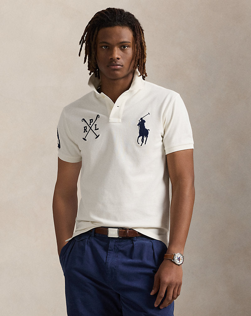 POLO DE PIQUE CUSTOM SLIM FIT CON BIG PONY