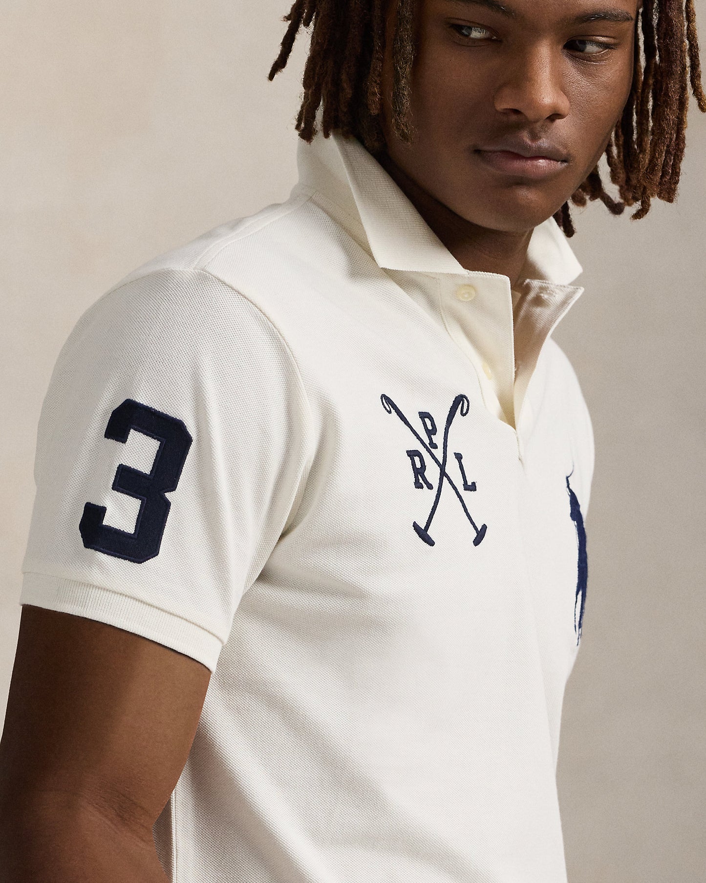 POLO DE PIQUE CUSTOM SLIM FIT CON BIG PONY