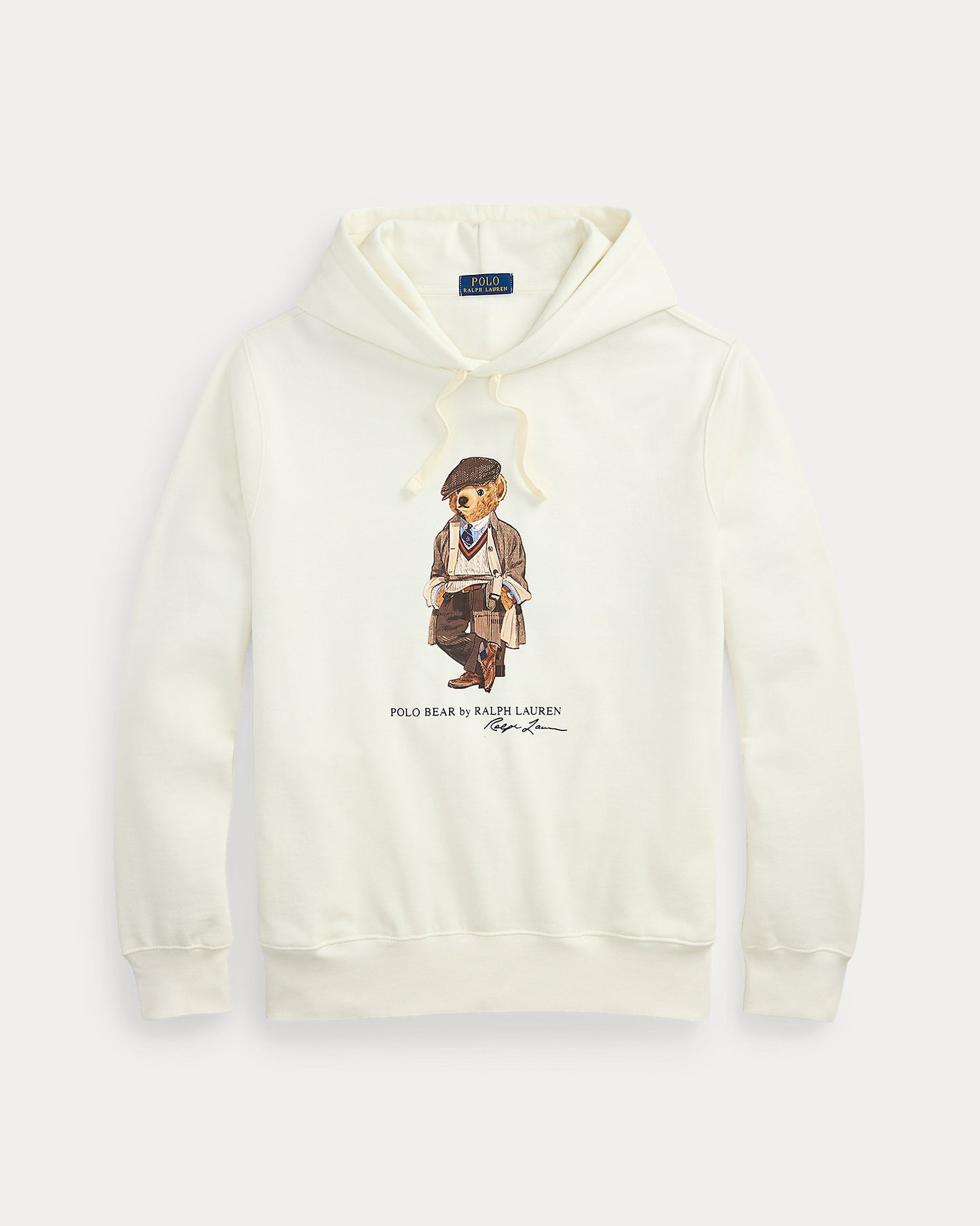 SUDADERA DE FELPA CON CAPUCHA POLO BEAR WHITE