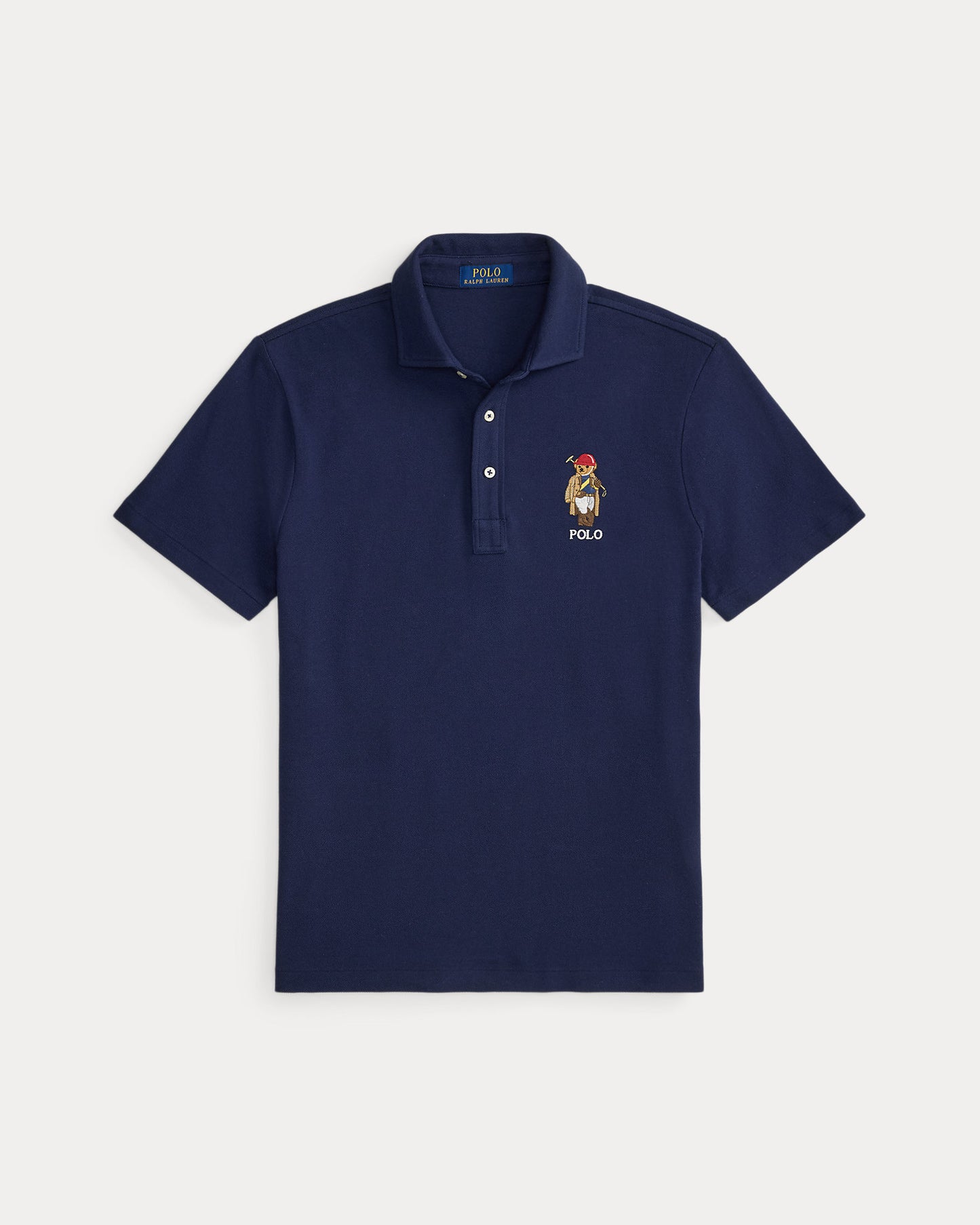 POLO DE PIQUE CON POLO BEAR NEWPORT NAVY