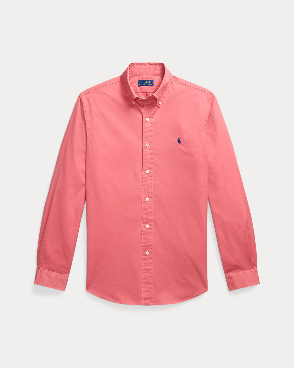 CAMISA CUSTOM FIT DE ALGODON TWILL LIGERO ADIRONDACK BERRY