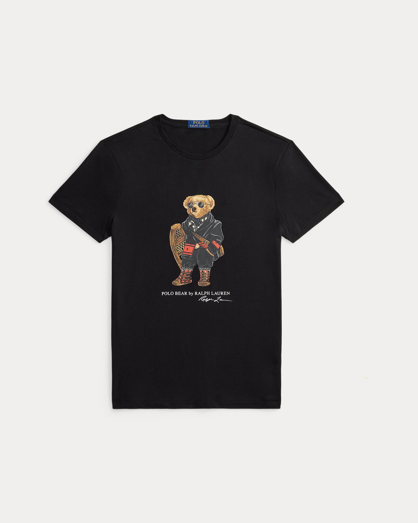 CAMISETA CUSTOM SLIM FIT CON POLO BEAR BLACK
