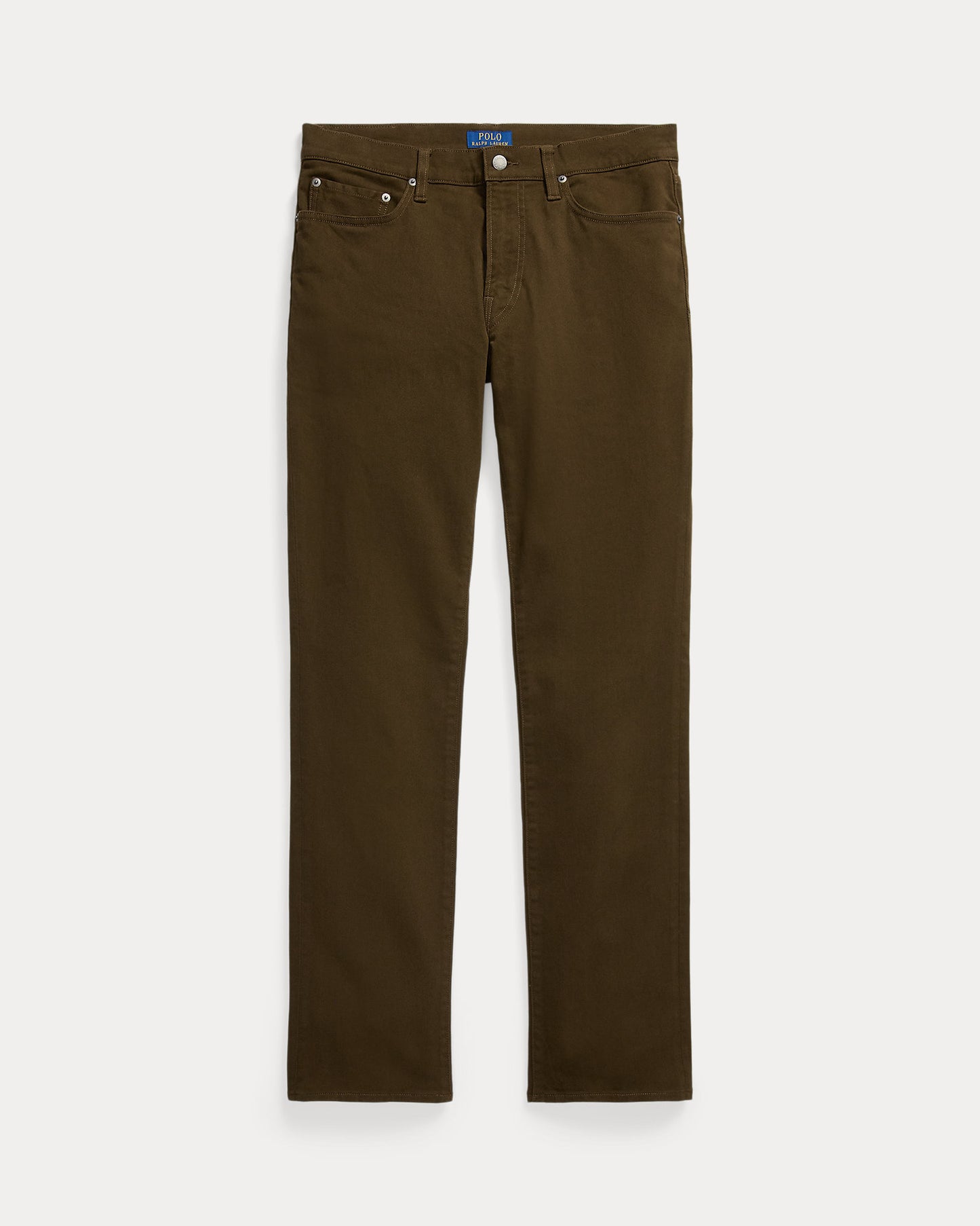 PANTALON VARIG SLIM RECTO DE ALGODON DARK BROWN