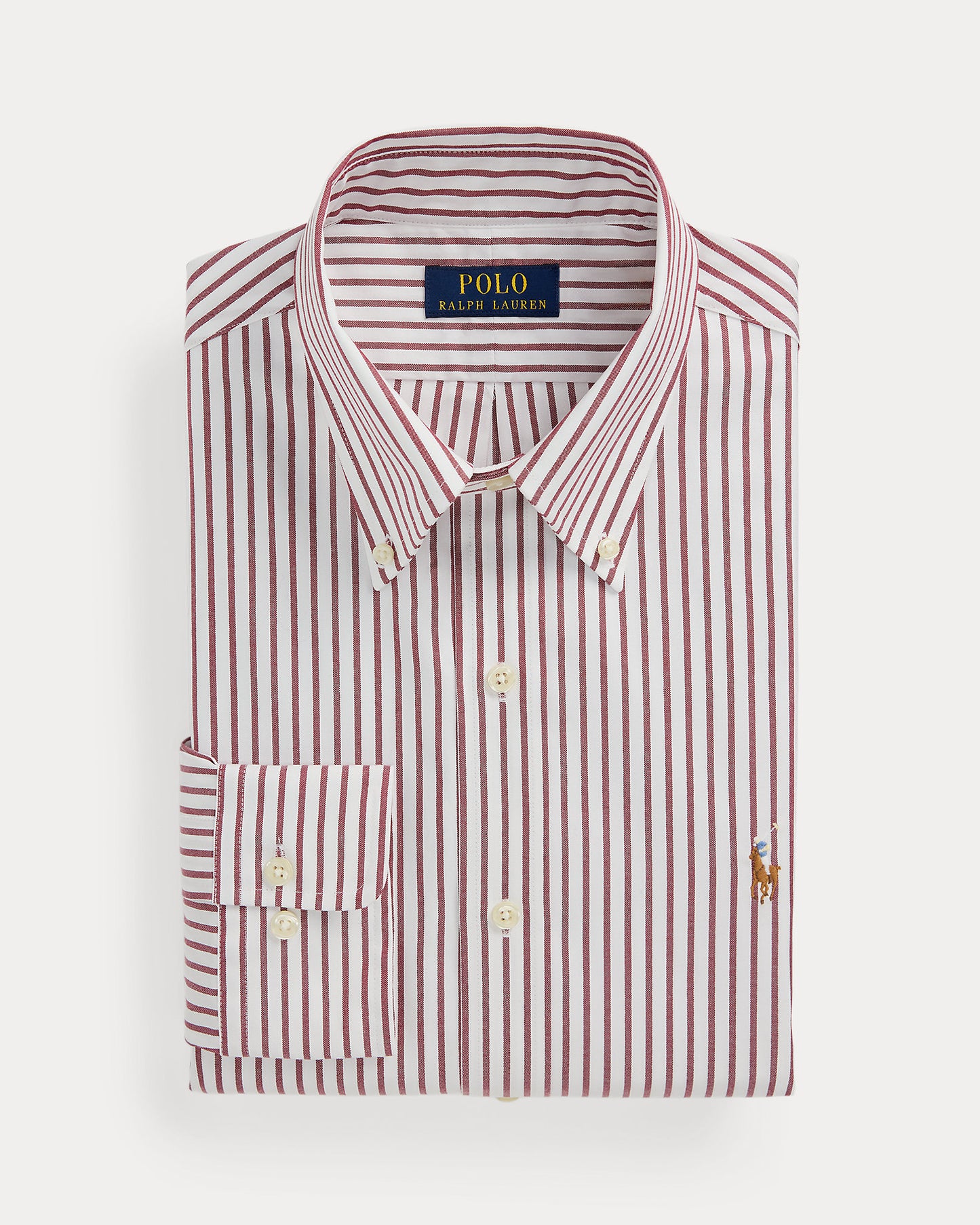 CAMISA EN POPELINA CUSTOM FIT A RAYAS