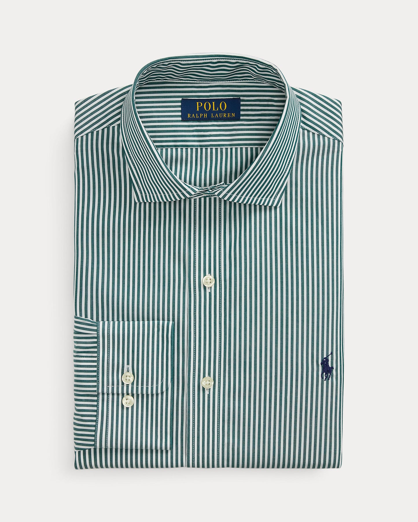 CAMISA EN POPELINA CUSTOM FIT A RAYAS