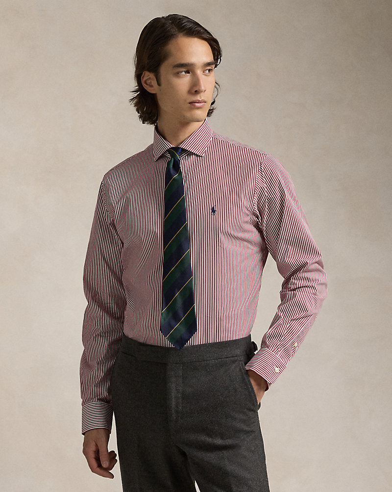 CAMISA EN POPELINA CUSTOM FIT RAYAS