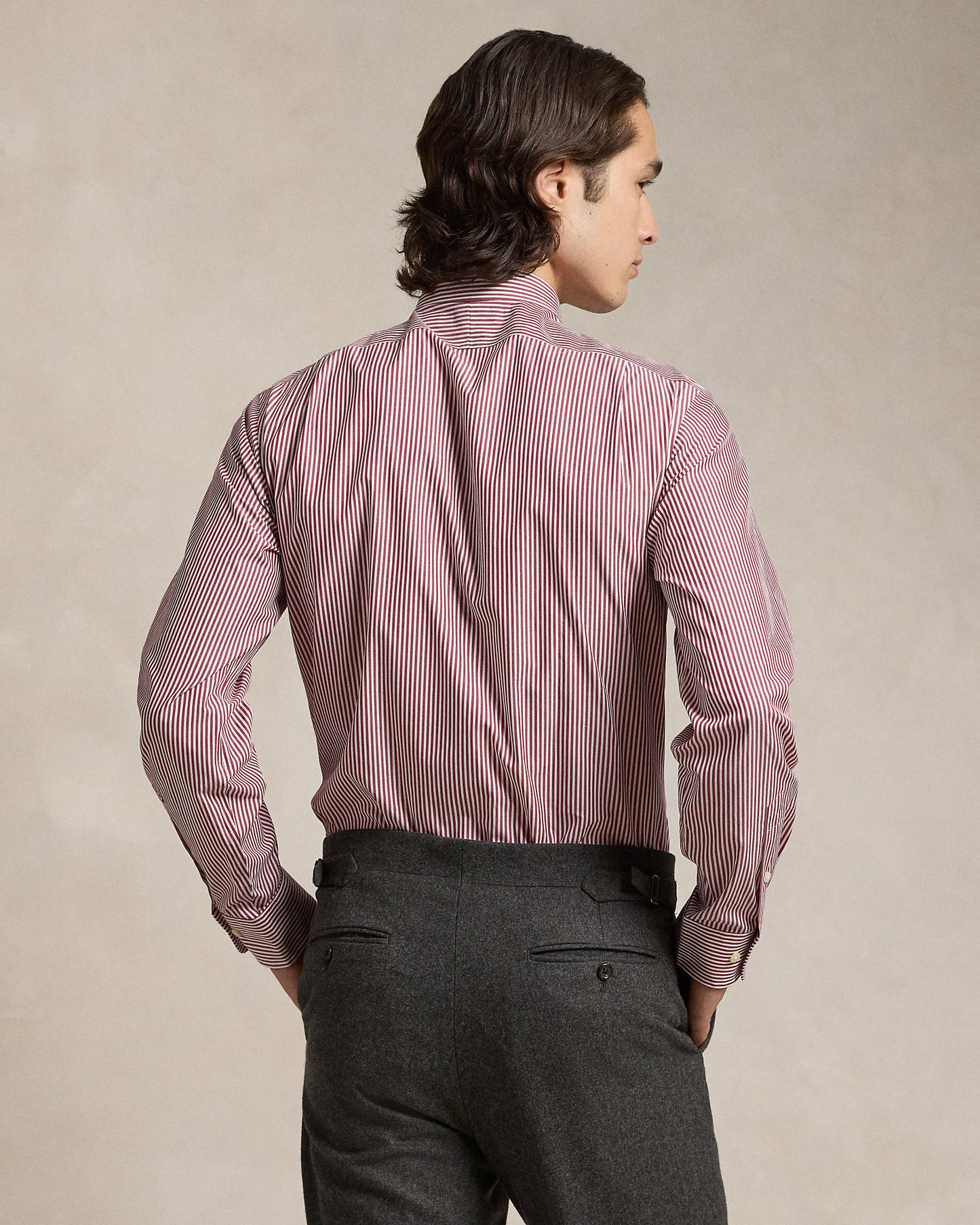 CAMISA EN POPELINA CUSTOM FIT RAYAS