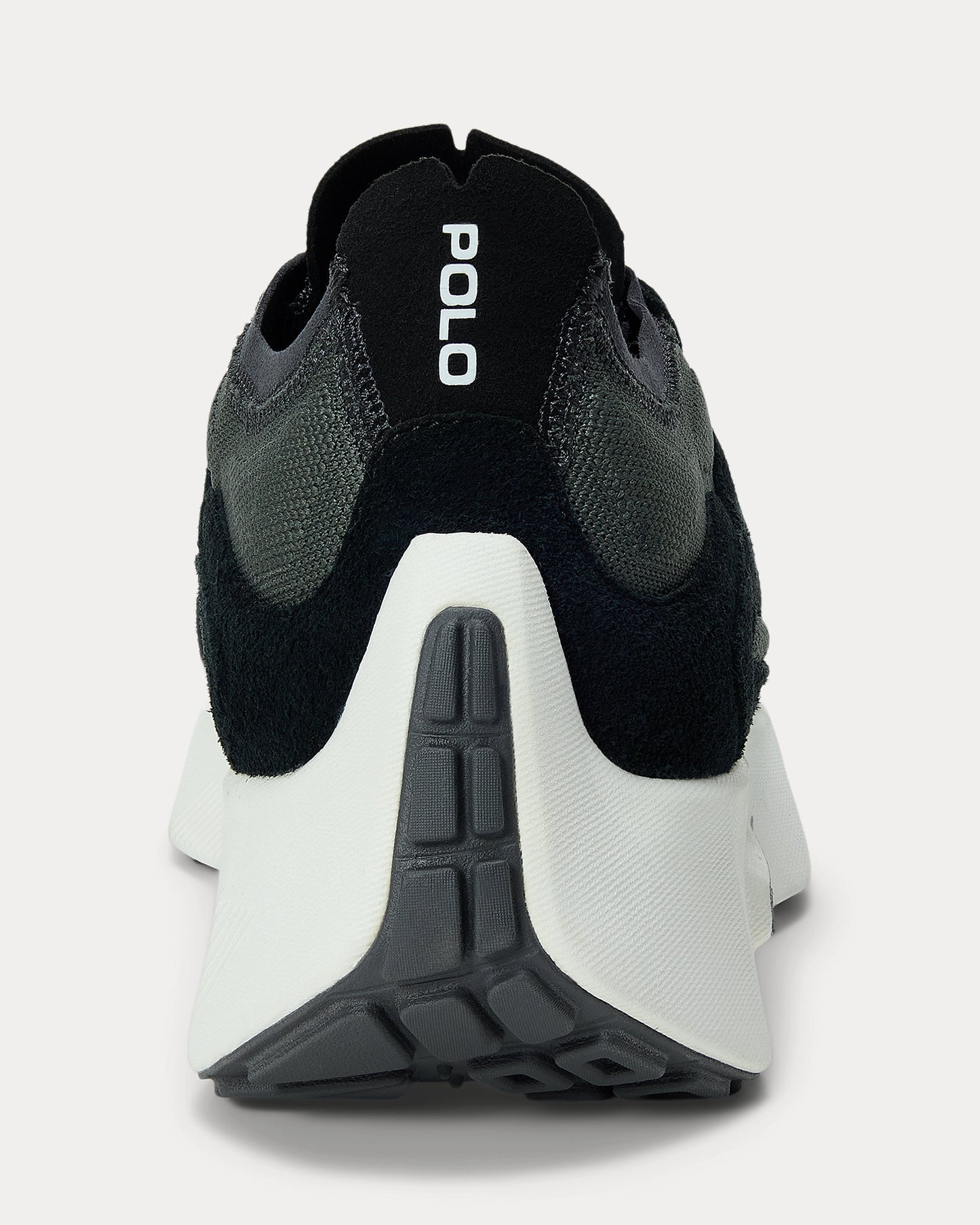 TENIS RALPH LAUREN BOERUM CON PANELES DE ANTE BLACK
