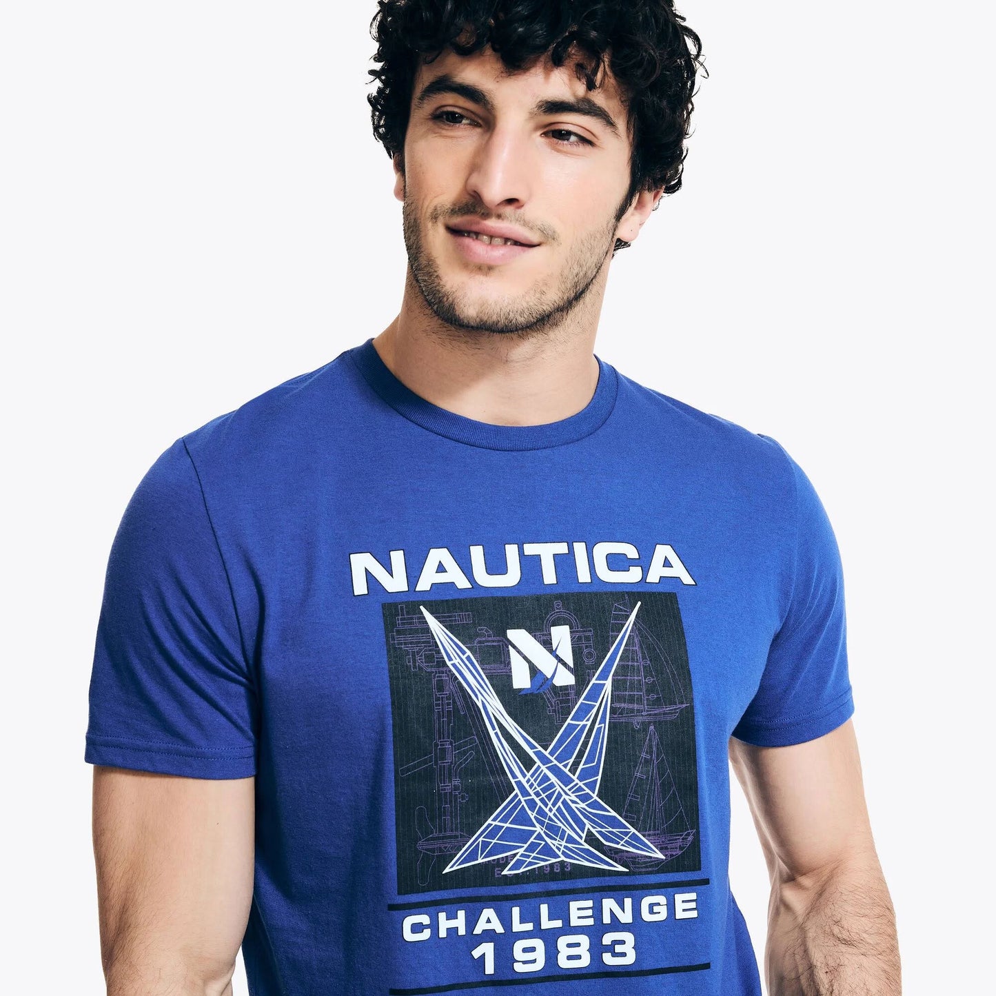 NAUTICA CHALLENGE 1983 T-SHIRT GRÁFICA