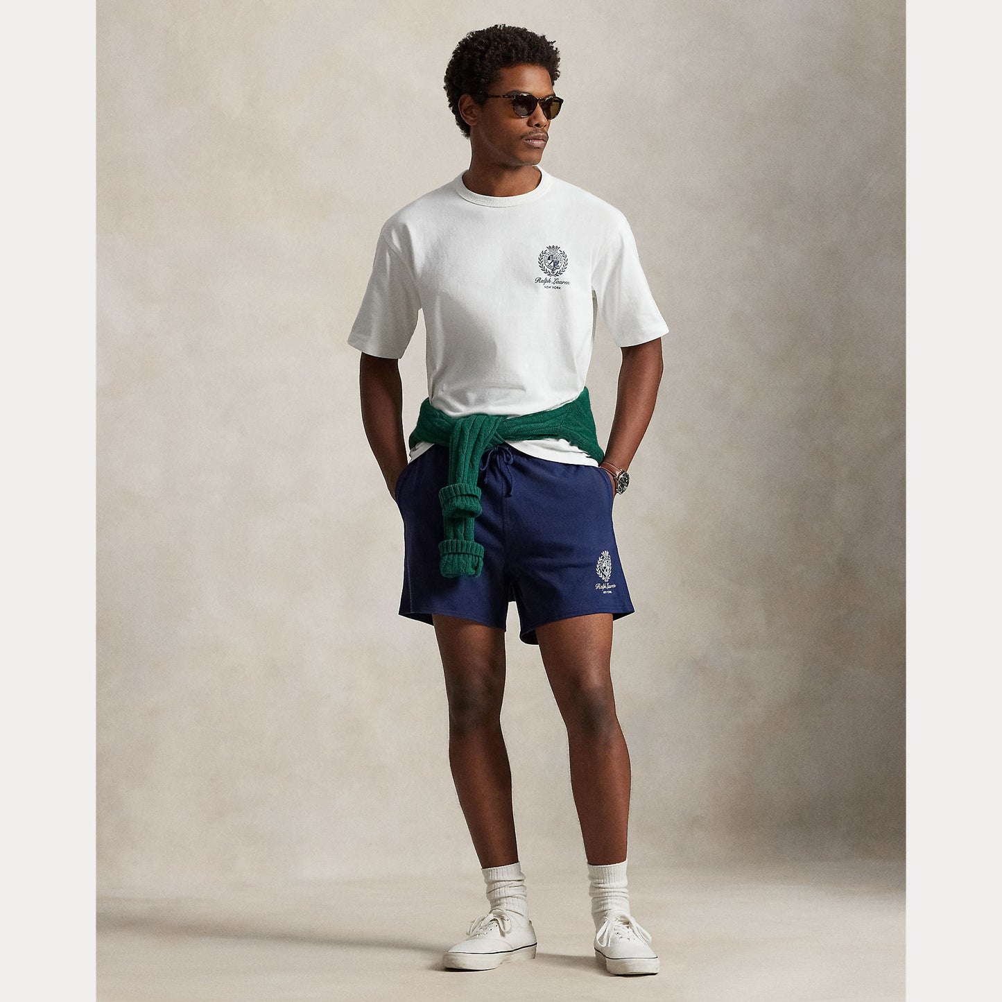 CAMISETA RELAXED FIT DE ALGODON DE PUNTO WHITE