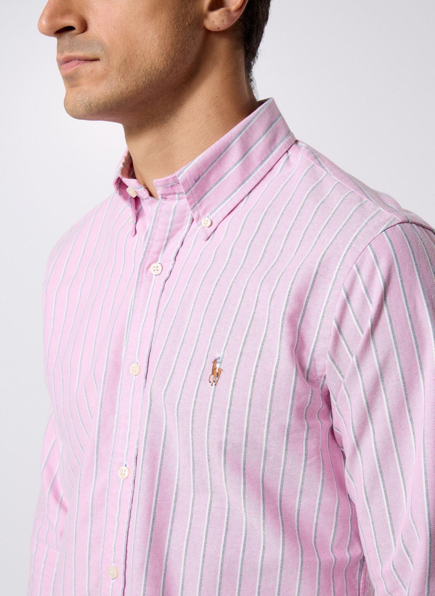 CAMISA CUSTOM FIT EN OXFORD