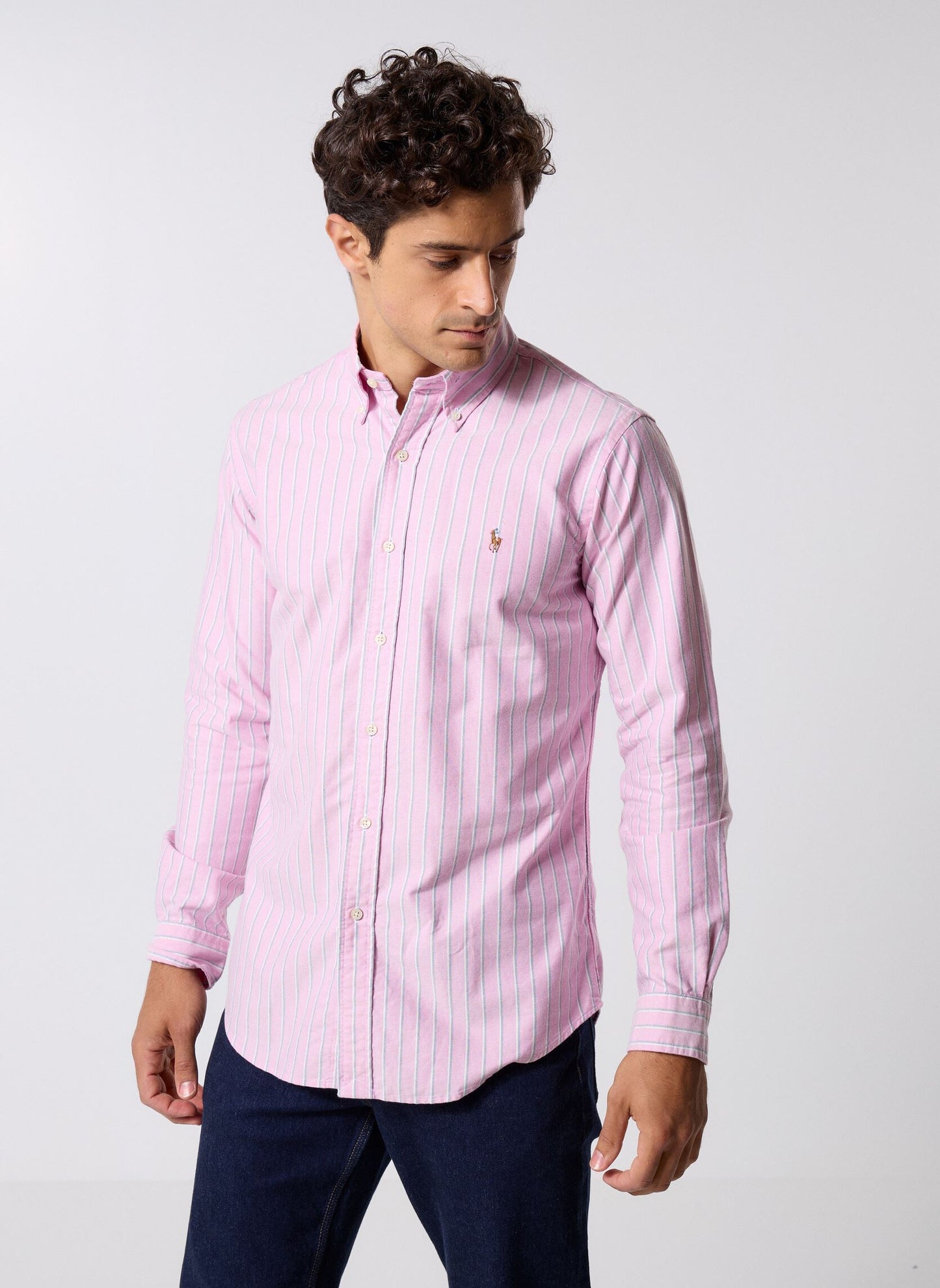 CAMISA CUSTOM FIT EN OXFORD
