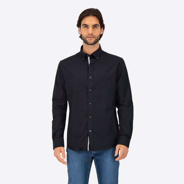 CAMISA NAUTICA EN OXFORD STRETCH LIVIANO