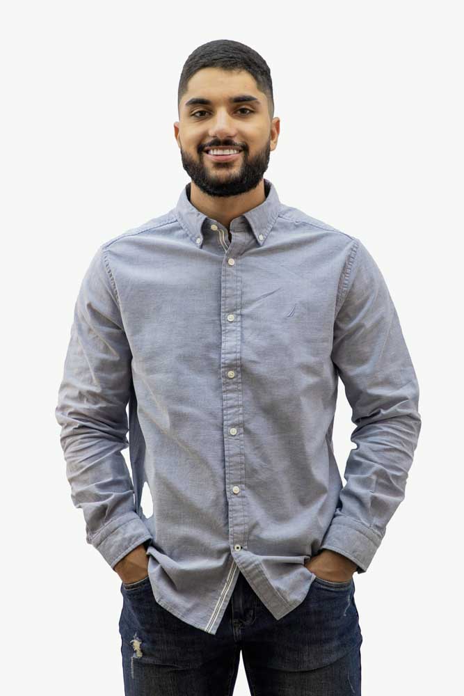 CAMISA NAUTICA EN OXFORD STRETCH LIVIANO